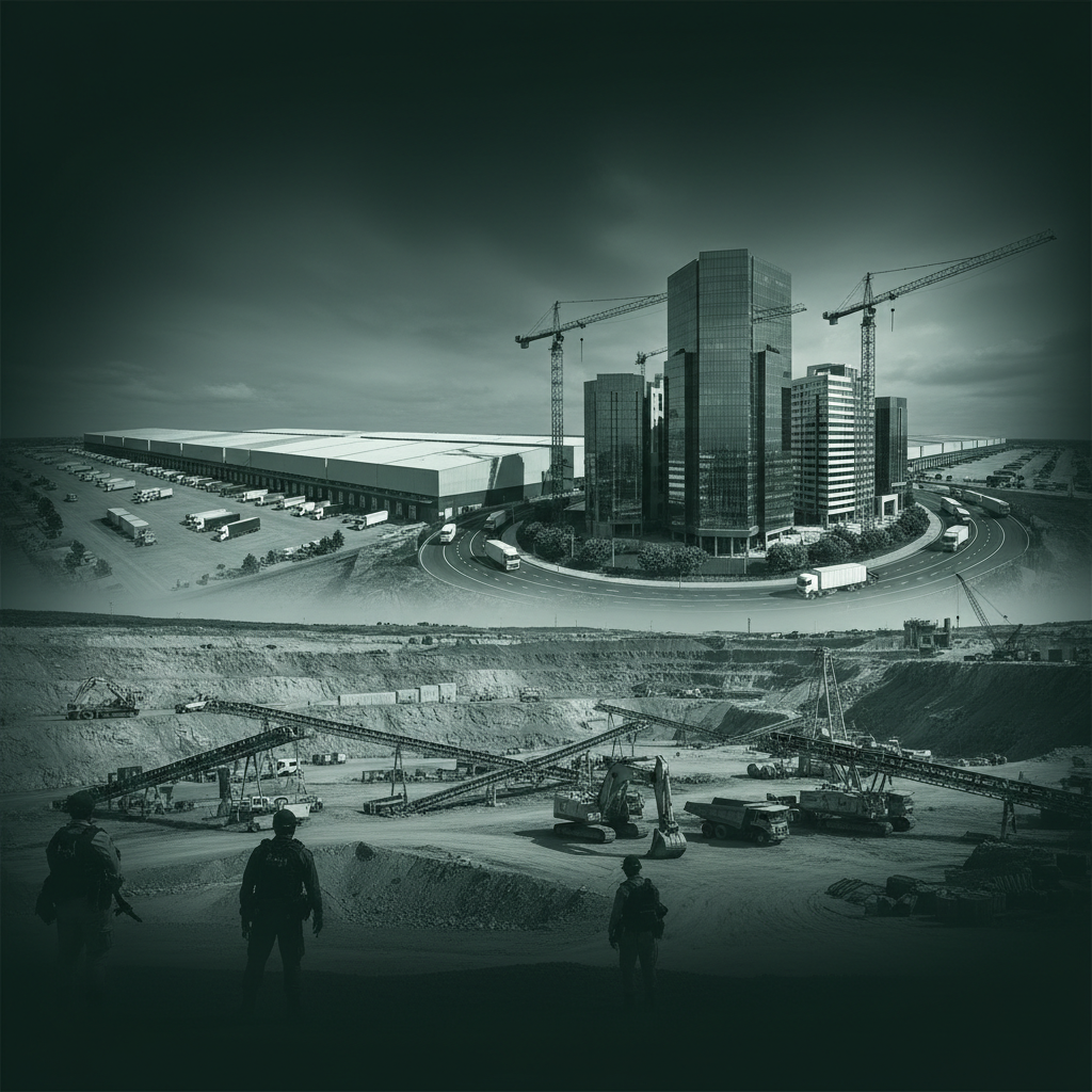 South African industries including mining, security, real estate and construction representing the sectors Motion World Connect serves